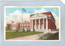 Buy New York Hempstead Long Island Postcard Hempstead High School nyli_box1~5
