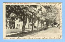 Buy New York Stone Ridge Sally Tocks Inn Tree Lined Street Scene w/Old Buildin~372