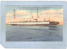 Buy New York Port Kent M V Valcour Of The Lake Champlain Transporttation Co Op~1390