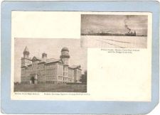Buy New York Buffalo Masten Park High School Winter Scene Masten Park High Sch~2810