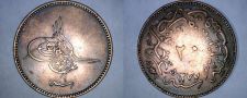 Buy 1863 (AH1277//4) Turkish 20 Para World Coin - Turkey