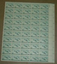 Buy US, Scott# 1079, three cent King Salmon sheet of 50 stamps