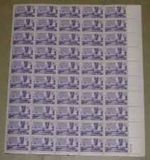 Buy US, Scott# 954, three cent California Gold Rush sheet of 50 stamps