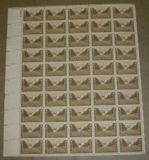 Buy US, Scott# 934, three cent Army sheet of 50 stamps