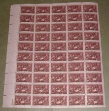 Buy US, Scott# 949, three cent Doctors sheet of 50 stamps