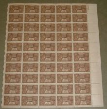 Buy US, Scott# 972, three cent Indian Centennial sheet of 50 stamps