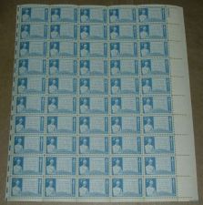 Buy US, Scott# 978, three cent Gettysburg Address sheet of 50 stamps