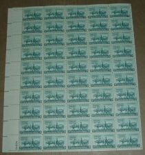 Buy US, Scott# 981, three cent Minnesota Territory sheet of 50 stamps