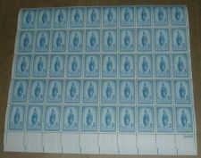 Buy US, Scott# 989, three cent Freedom Statue sheet of 50 stamps