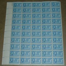 Buy US, Scott# 996, three cent Indiana Territory sheet of 50 stamps