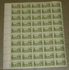 Buy US, Scott# 999, three cent Nevada Settlement sheet of 50 stamps