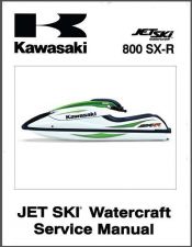 Buy Kawasaki 800 SX-R Jet Ski Service Repair Manual CD - JetSki 800SXR 800SX