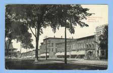 Buy New York Canton Main St From Park Photo Type Picture Showing Old Buildings~320