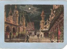 Buy New York Coney Island Amusement Park Postcard Luna Park Interior View At N~470