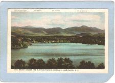 Buy New York Lake Placid Mts Marcy Golden & McIntyre From Mirror Lake ny_box5~1714