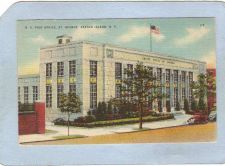 Buy New York St George U S Post Office Street Scene w/Old Cars nyc_box2~50