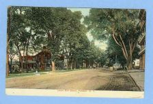 Buy New York Potsdam Lower Elm St Tree Lined Unpaved Road w/Old Houses ~324