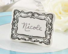 Buy Vintage Filigree Ceramic Place Marker (Set of 24)