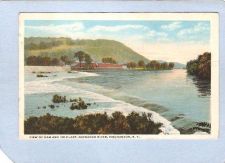 Buy New York Binghamton View Of Dam & Ice Plant Chenango River ny_box2~501