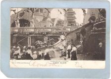 Buy New York Coney Island Amusement Park Postcard Luna Park Helter Skelter Sli~433