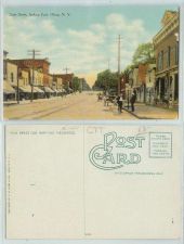 Buy New York Olean State St. Looking East Unpaved Roadway Horse and Wagon Old ~124