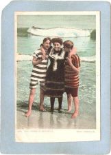 Buy New York Coney Island Amusement Park Postcard Two Strings To Her Beaux Wom~329