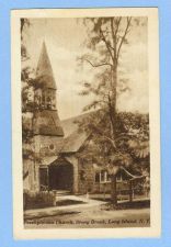 Buy New York Stony Brook Presbyterian Church View of Church ~354