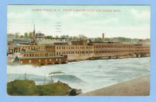 Buy New York Glens Falls Finch & Pruyn Pulp And Paper Mill View Across River O~393