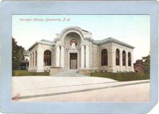 Buy New York Gloversville Carnegie Library Street Scene ny_box5~1990
