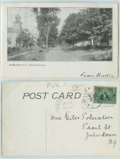 Buy New York Ephratah A Shady Driveway Tree Lined Dirt Road w/Old Buildings~193