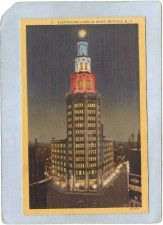 Buy New York Buffalo Electric Building At Night ny_box4X1~2697