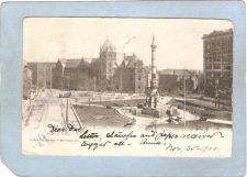 Buy New York Buffalo Lafayette Square Street Scene w/Horses & Wagons Undivided~2877 Buy New York Buffalo Lafayette Square Street Scene w/Horses & Wagons Undivided~2877