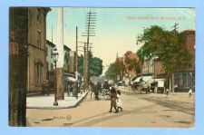 Buy New York New Rochelle Main St Street Scene w/Old Buildings Horses and Wago~408