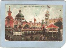 Buy New York Coney Island Amusement Park Postcard Luna Park Coney Islans top_b~438