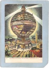 Buy New York Coney Island Amusement Park Postcard The Steel Globe Tower 700 Fe~377