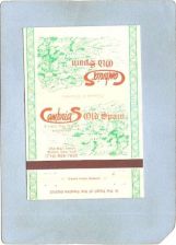 Buy New York Buffalo Matchcover Cambria's Old Spain Italian Restaurant 654 Mai~2499