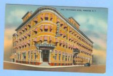 Buy New York Kingston Stuyvesant Hotel Front View Of Hotel On Corner Facing Tw~375