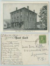 Buy New York Lebanon Springs Post Office Old Buildings~150