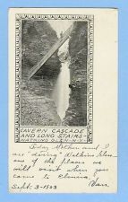 Buy New York Watkins Glen Cavern Cascade And Long Stairs Small Picture Of Fall~317