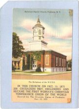 Buy New York Fredonia Historical Baptist Church The Birthplace Of The W C T U ~926