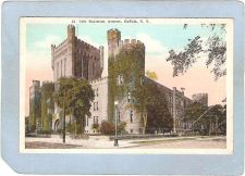 Buy New York Buffalo 74th Regiment Armory Street Scene Intersection ny_box4X1~2775