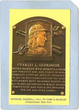 Buy New York Cooperstown Sport Baseball Plaque Of Charles L Gehringer Elected ~76