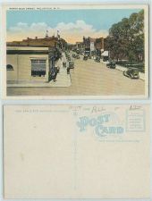 Buy New York Wellsville North Main St. View with old cars.~107