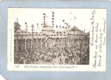 Buy New York Coney Island Amusement Park Postcard Steeplechase Park Main Entra~379