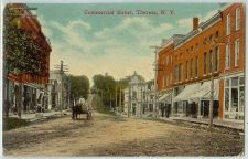 Buy New York Theresa Commercial Street Unpaved Road w/Old Buildings and Horse ~216