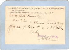 Buy New York Cortland Sport Bicycle Penny Post Card From Robert H Ingersoll & ~334