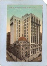 Buy New York Buffalo Chamber Of Commerce Building Street Scene Intersection w/~2686