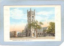 Buy New York Malone Congregational Church Street Scene Intersection ny_box5~1882