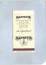 Buy New York Poughkeepsie Matchbox Skinner's Rt 9 ny_box4~2233