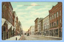 Buy New York Corning Market St Street Scene w/Old Buildings Horses and Wagons~341